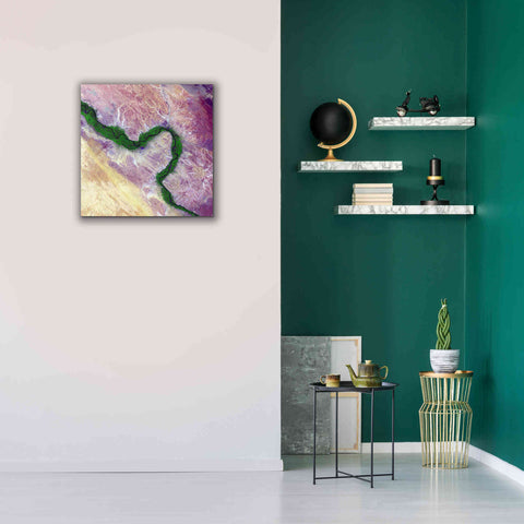 Image of 'Earth as Art: Life Along the Nile,' Canvas Wall Art,26 x 26