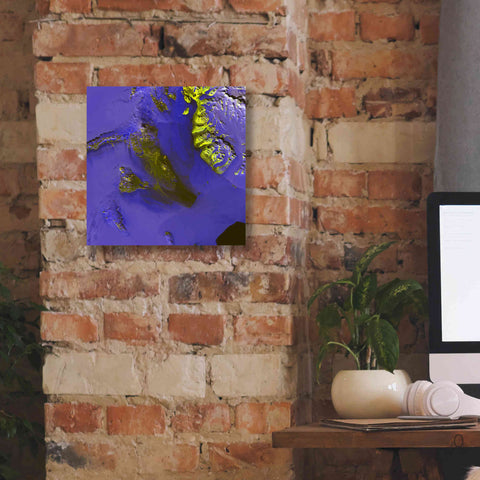 Image of 'Earth as Art: Koettlitz Glacier,' Canvas Wall Art,12 x 12