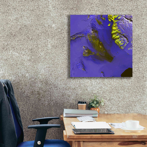 Image of 'Earth as Art: Koettlitz Glacier,' Canvas Wall Art,26 x 26