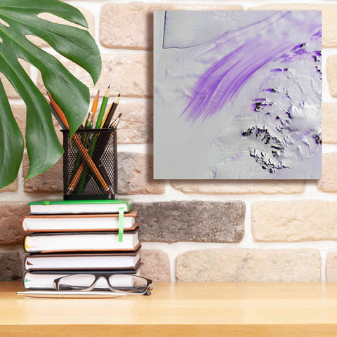 Image of 'Earth as Art: Slessor Glacier,' Canvas Wall Art,12 x 12
