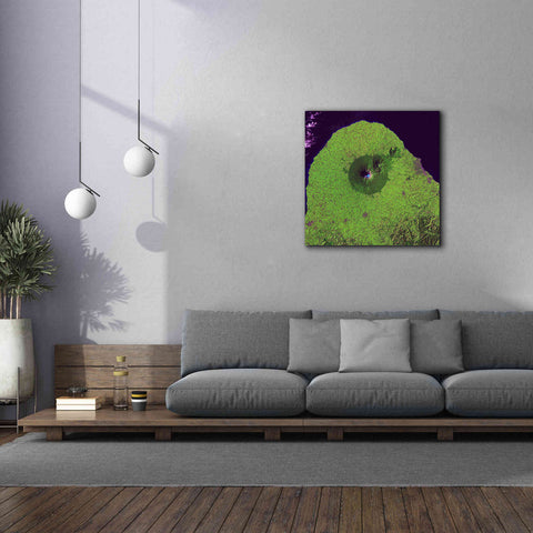 Image of 'Earth as Art: Mount Taranaki,' Canvas Wall Art,37 x 37