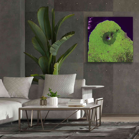 Image of 'Earth as Art: Mount Taranaki,' Canvas Wall Art,37 x 37