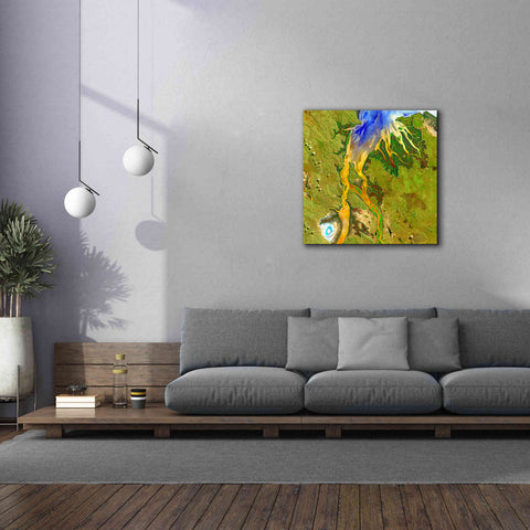 Image of 'Earth as Art: Nature's Patterns,' Canvas Wall Art,37 x 37