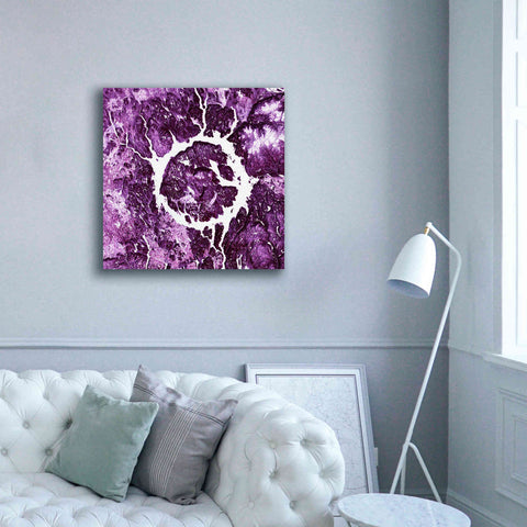 Image of 'Earth as Art: Eye of Quebec,' Canvas Wall Art,37 x 37