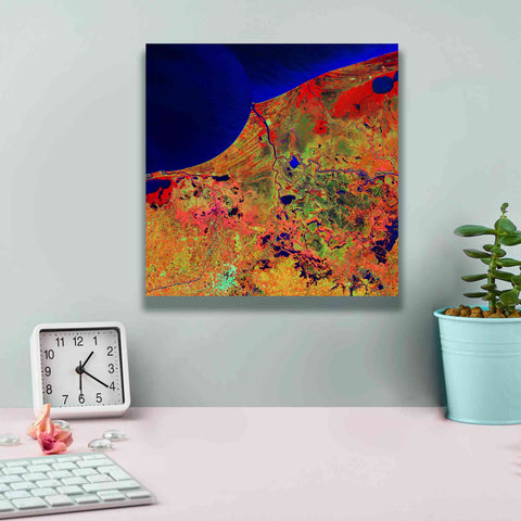 Image of 'Earth as Art: Mexico's Biosphere,' Canvas Wall Art,12 x 12