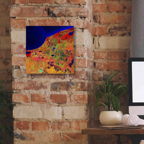 Image of 'Earth as Art: Mexico's Biosphere,' Canvas Wall Art,12 x 12