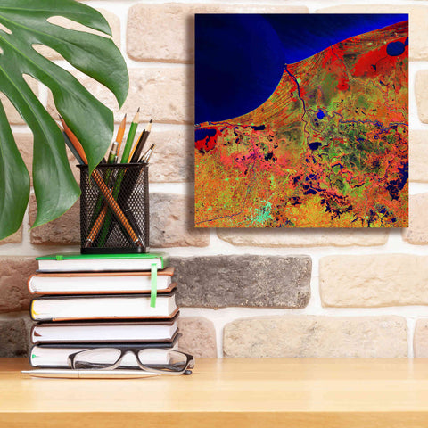 Image of 'Earth as Art: Mexico's Biosphere,' Canvas Wall Art,12 x 12