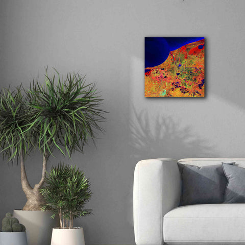 Image of 'Earth as Art: Mexico's Biosphere,' Canvas Wall Art,18 x 18