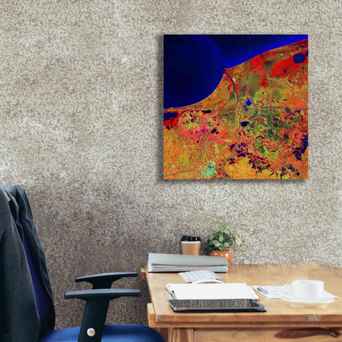 Image of 'Earth as Art: Mexico's Biosphere,' Canvas Wall Art,26 x 26