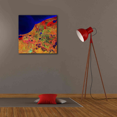 Image of 'Earth as Art: Mexico's Biosphere,' Canvas Wall Art,26 x 26