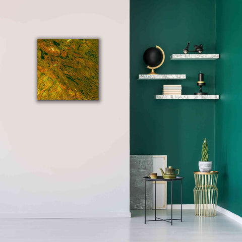 Image of 'Earth as Art: Rock Folding,' Canvas Wall Art,26 x 26