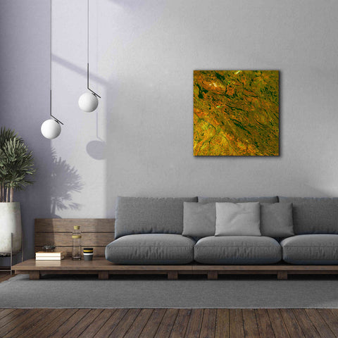 Image of 'Earth as Art: Rock Folding,' Canvas Wall Art,37 x 37