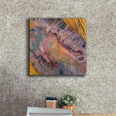 Image of 'Earth as Art: Expressions in the Desert,' Canvas Wall Art,18 x 18