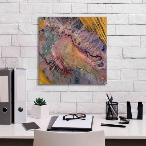Image of 'Earth as Art: Expressions in the Desert,' Canvas Wall Art,18 x 18