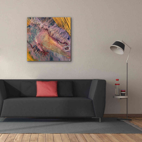 Image of 'Earth as Art: Expressions in the Desert,' Canvas Wall Art,37 x 37