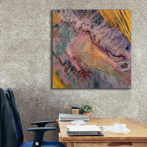 Image of 'Earth as Art: Expressions in the Desert,' Canvas Wall Art,37 x 37