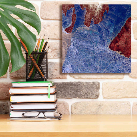 Image of 'Earth as Art: Fractured,' Canvas Wall Art,12 x 12