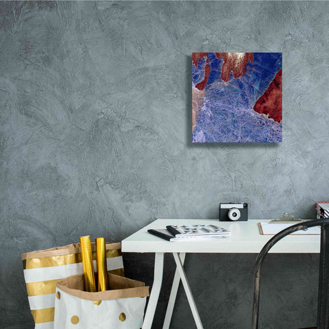 Image of 'Earth as Art: Fractured,' Canvas Wall Art,12 x 12