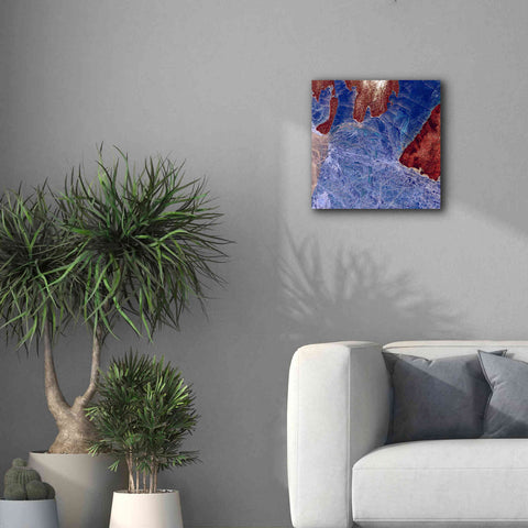 Image of 'Earth as Art: Fractured,' Canvas Wall Art,18 x 18