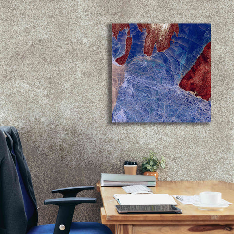 Image of 'Earth as Art: Fractured,' Canvas Wall Art,26 x 26