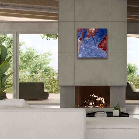 Image of 'Earth as Art: Fractured,' Canvas Wall Art,26 x 26