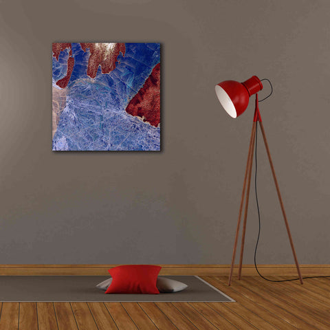 Image of 'Earth as Art: Fractured,' Canvas Wall Art,26 x 26