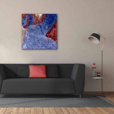 Image of 'Earth as Art: Fractured,' Canvas Wall Art,37 x 37