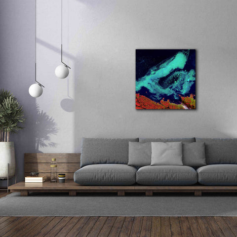 Image of 'Earth as Art: Icy Vortex,' Canvas Wall Art,37 x 37