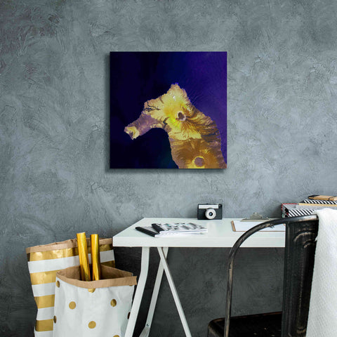 Image of 'Earth as Art: Painted Horse,' Canvas Wall Art,18 x 18