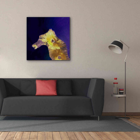 Image of 'Earth as Art: Painted Horse,' Canvas Wall Art,37 x 37