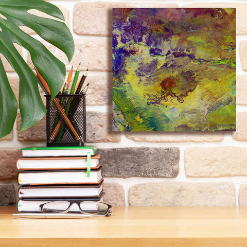 Image of 'Earth as Art: Sabotage,' Canvas Wall Art,12 x 12