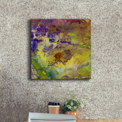 Image of 'Earth as Art: Sabotage,' Canvas Wall Art,18 x 18