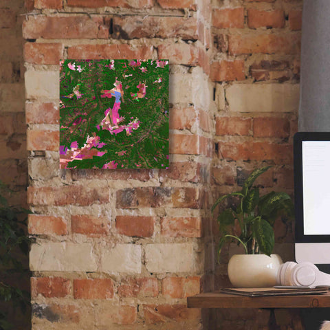 Image of 'Earth as Art: Southwestern Abstract,' Canvas Wall Art,12 x 12