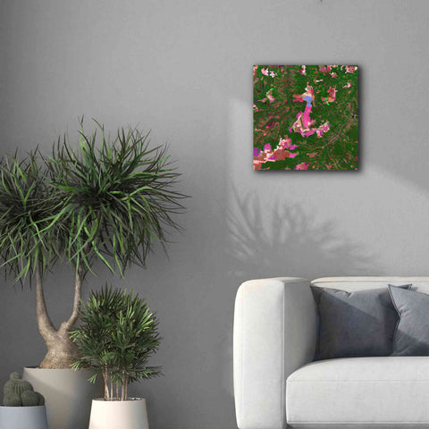 Image of 'Earth as Art: Southwestern Abstract,' Canvas Wall Art,18 x 18