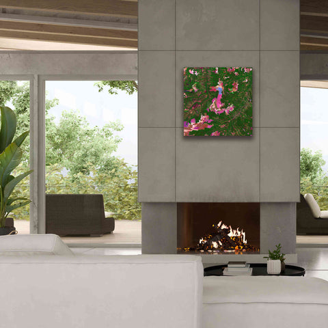 Image of 'Earth as Art: Southwestern Abstract,' Canvas Wall Art,26 x 26