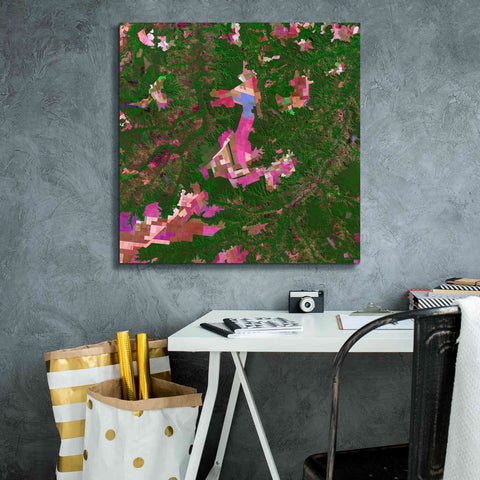 Image of 'Earth as Art: Southwestern Abstract,' Canvas Wall Art,26 x 26