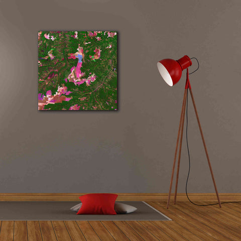 Image of 'Earth as Art: Southwestern Abstract,' Canvas Wall Art,26 x 26