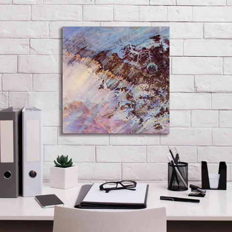 Image of 'Earth as Art: Storm Amid the Calm,' Canvas Wall Art,18 x 18