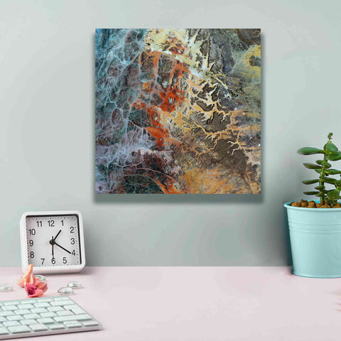 Image of 'Earth as Art: Unfriendly Landscape,' Canvas Wall Art,12 x 12
