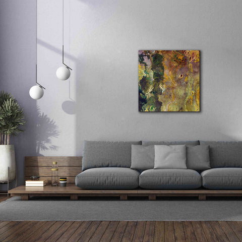 Image of 'Earth as Art: Weird Watercolor,' Canvas Wall Art,37 x 37
