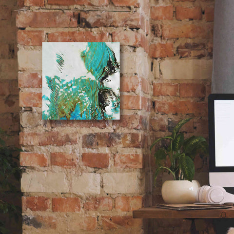 Image of 'Earth as Art: Blue Ice,' Canvas Wall Art,12 x 12