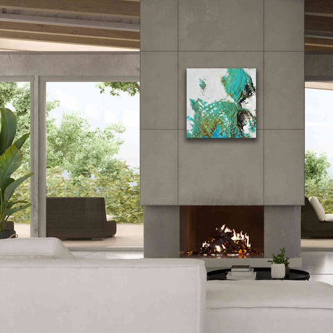 Image of 'Earth as Art: Blue Ice,' Canvas Wall Art,26 x 26