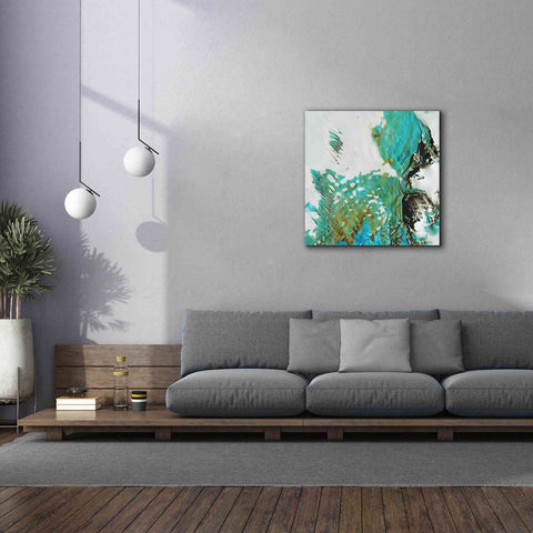 Image of 'Earth as Art: Blue Ice,' Canvas Wall Art,37 x 37