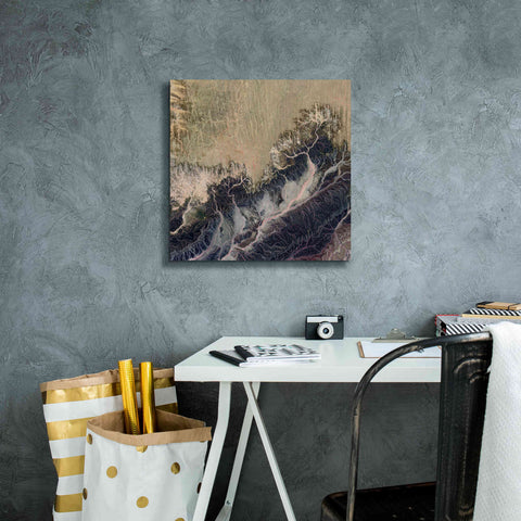 Image of 'Earth as Art: Irritated,' Canvas Wall Art,18 x 18