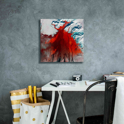 Image of 'Earth as Art: Outburst,' Canvas Wall Art,18 x 18