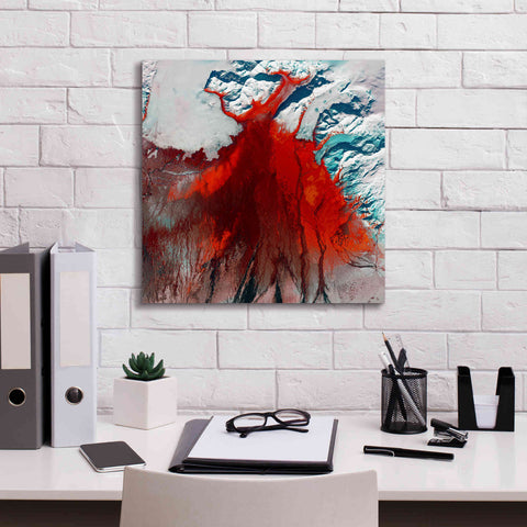 Image of 'Earth as Art: Outburst,' Canvas Wall Art,18 x 18