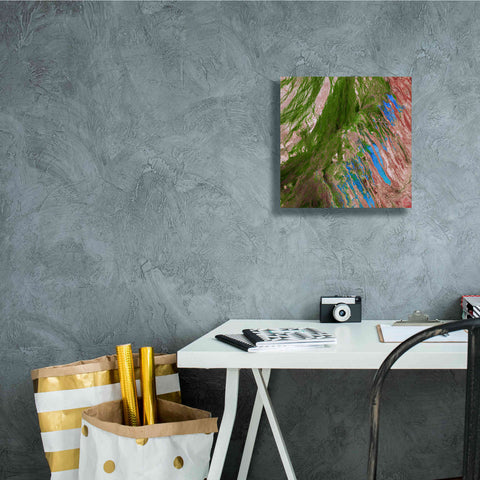 Image of 'Earth as Art: Painting the Desert,' Canvas Wall Art,12 x 12