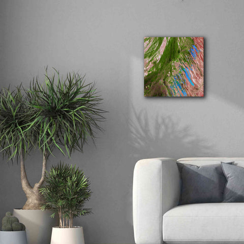 Image of 'Earth as Art: Painting the Desert,' Canvas Wall Art,18 x 18