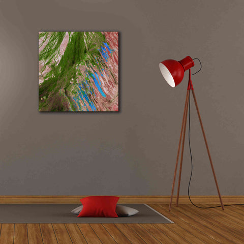 Image of 'Earth as Art: Painting the Desert,' Canvas Wall Art,26 x 26