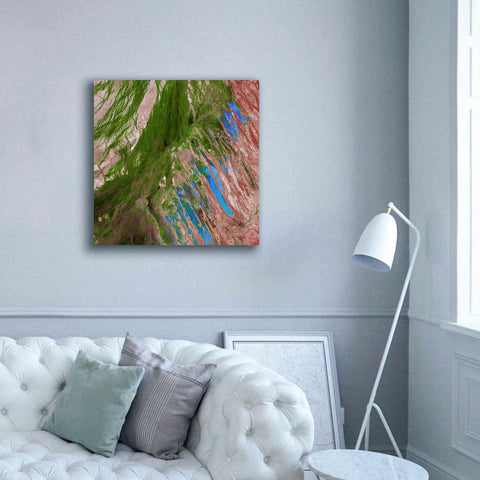 Image of 'Earth as Art: Painting the Desert,' Canvas Wall Art,37 x 37